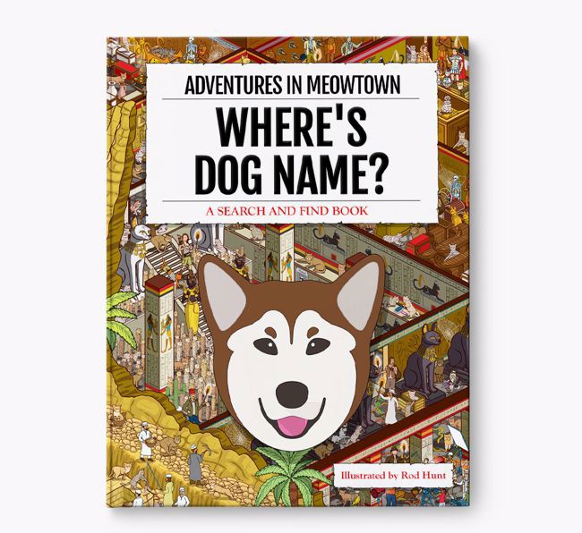 Personalised Rescue Dog Book: Where's Rescue Dog? Volume 2